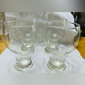 Vintage glasses, Libbey beer steins, set of 4, each holds 16oz. Mint condition.